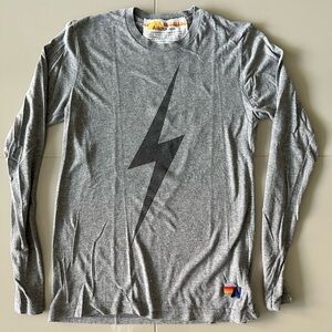 Aviator Nation long sleeve bolt tshirt
